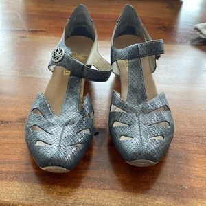 Rieker Mary Jane Heeled Shoe